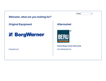 Tablet Screenshot of beru.com